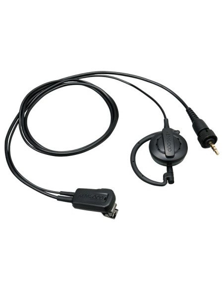Kenwood EMC-14 Auricolare Cablato A clip Musica e Chiamate Nero