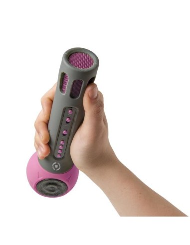 Celly FESTIVALPK microfono Nero, Rosa Microfono per karaoke