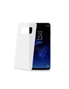 Celly Frost custodia per cellulare 14,7 cm (5.8") Cover Trasparente, Bianco