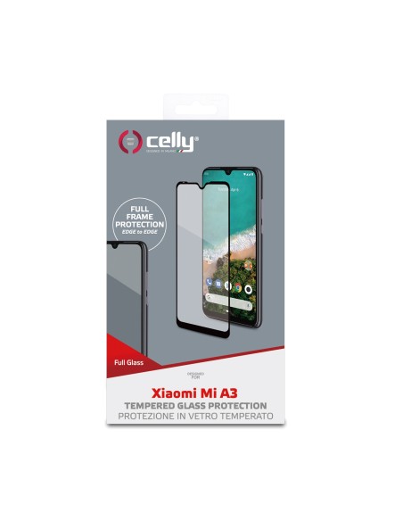 Celly FULLGLASS873BK protezione per lo schermo e il retro dei telefoni cellulari Pellicola proteggischermo trasparente Xiaomi 1