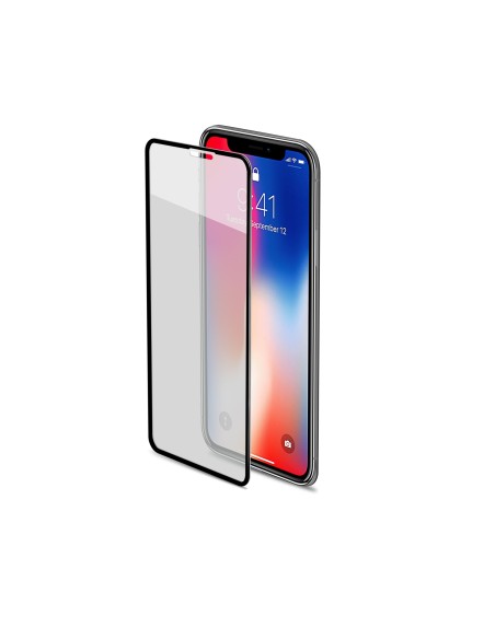 Celly FULLGLASS900BK protezione per lo schermo e il retro dei telefoni cellulari Protezione per schermo antiriflesso Apple 1 pz