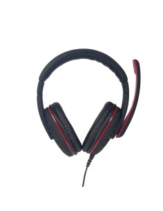 Celly GameBeatPro Auricolare Cablato A Padiglione Gaming Nero, Rosso