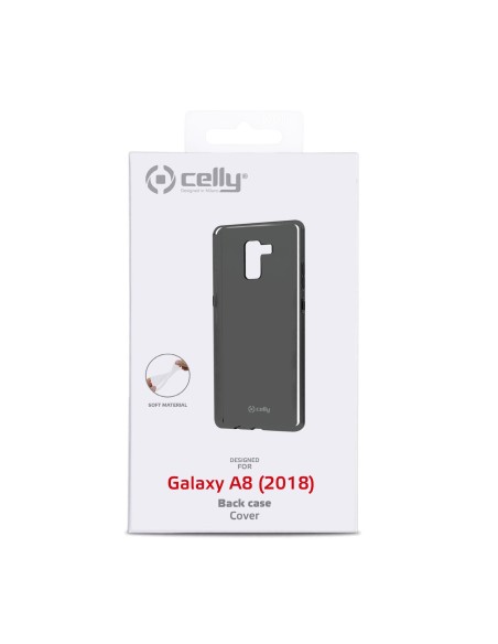 Celly GELSKIN705BK custodia per cellulare 14,2 cm (5.6") Cover Nero