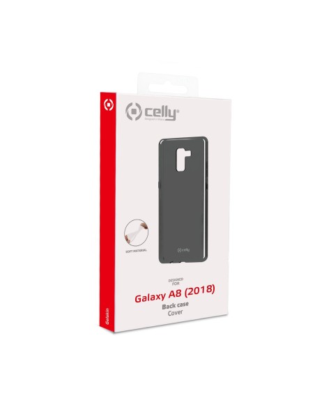 Celly GELSKIN705BK custodia per cellulare 14,2 cm (5.6") Cover Nero