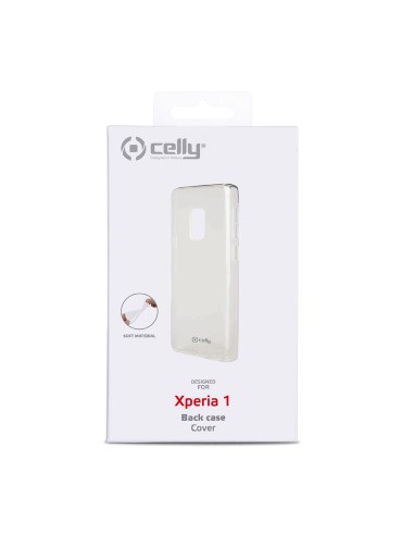 Celly Gelskin custodia per cellulare 16,5 cm (6.5") Cover Trasparente