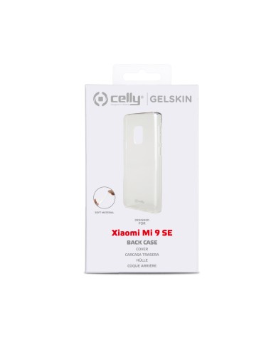 Celly GELSKIN custodia per cellulare 15,2 cm (5.97") Cover Trasparente