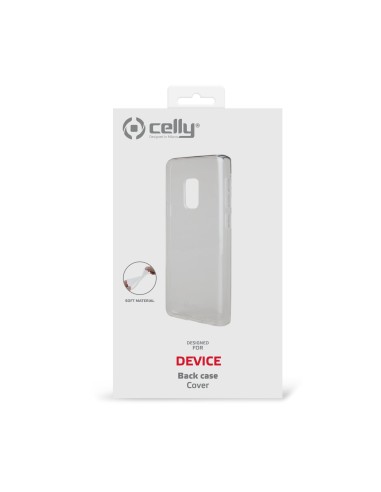 Celly GELSKIN890 custodia per cellulare 15,5 cm (6.1") Cover Trasparente