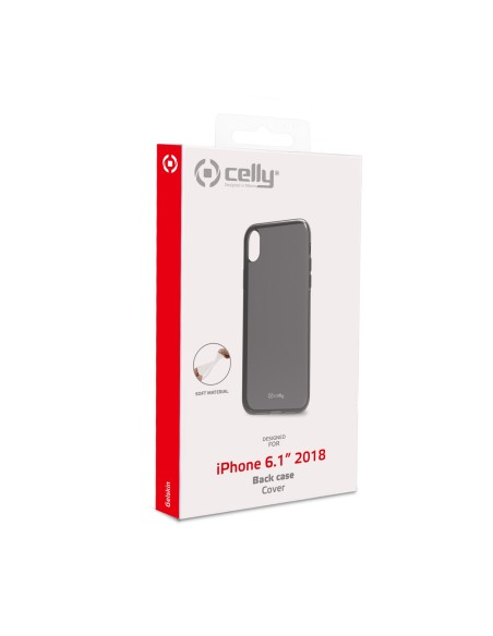 Celly Gelskin custodia per cellulare 15,5 cm (6.1") Cover Nero
