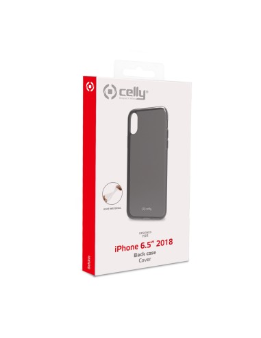Celly Gelskin custodia per cellulare 16,5 cm (6.5") Cover Nero