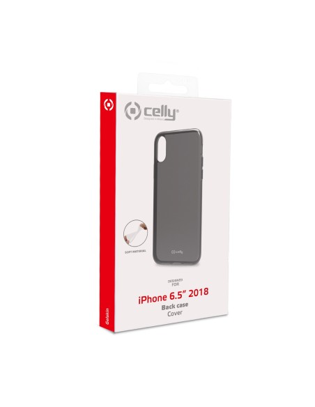 Celly Gelskin custodia per cellulare 16,5 cm (6.5") Cover Nero Celly Gelskin custodia per cellulare 16,5 cm (6.5") Cover Nero