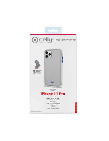 Celly GLACIER custodia per cellulare 14,7 cm (5.8") Cover Trasparente