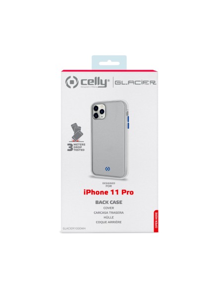 Celly GLACIER custodia per cellulare 14,7 cm (5.8") Cover Trasparente Celly GLACIER custodia per cellulare 14,7 cm (5.8") Cover Trasparente