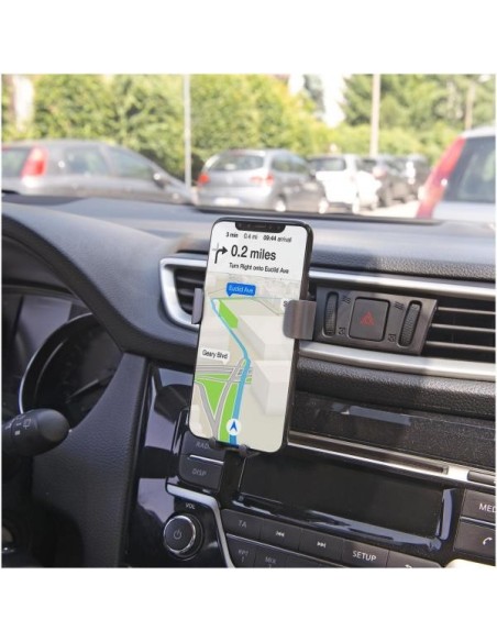 Celly GRAVITYCHARGE Caricabatterie per dispositivi mobili Smartphone Nero Carica wireless Auto