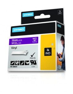 Dymo NASTRO 19MMX 5 5M VINILE BI VI D1 RHINOPRO 1805421 0071701059772 MATERIALE DI CONSUMO 2
