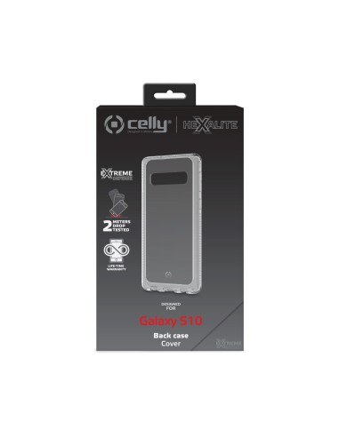 Celly Hexalite custodia per cellulare 15,5 cm (6.1") Cover Trasparente