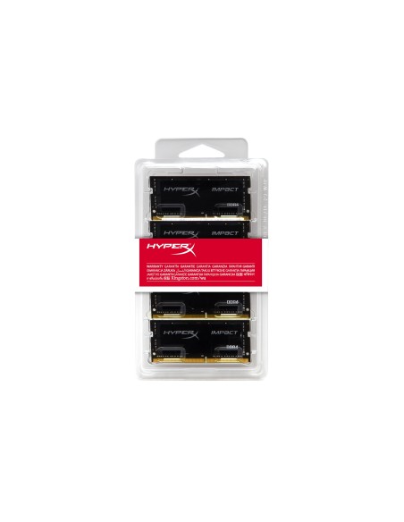 HyperX Impact HX424S15IB2K4 32 memoria 32 GB 4 x 8 GB DDR4 2400 MHz