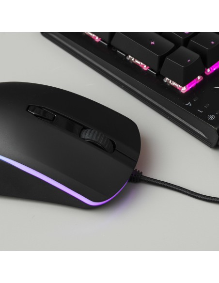 HyperX Pulsefire Surge mouse Gaming Ambidestro USB tipo A Ottico 16000 DPI