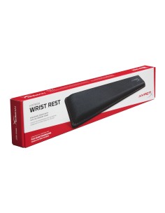 HyperX HX-WR poggiapolso Gel, Memory foam, Gomma Nero