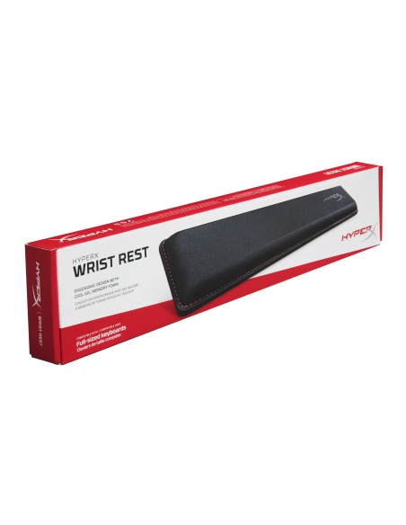 HyperX HX-WR poggiapolso Gel, Memory foam, Gomma Nero