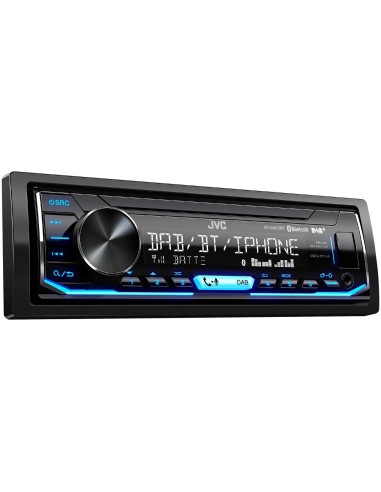 JVC KD-X451DBT Ricevitore multimediale per auto Nero Bluetooth
