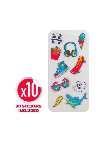 Celly KidsBeat Cuffie Cablato A Padiglione Rosso