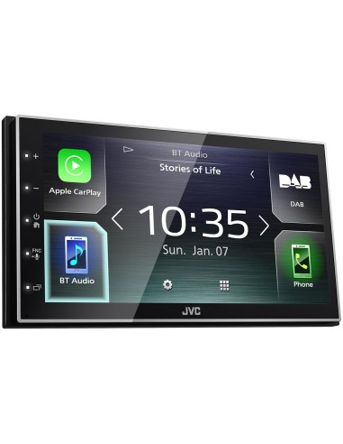 JVC KW-M745DBT Nero 200 W Bluetooth
