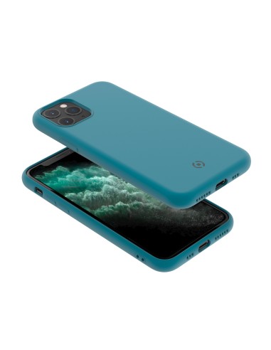 Celly Leaf custodia per cellulare 14,7 cm (5.8") Cover Blu