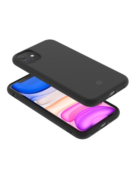 Celly LEAF custodia per cellulare 15,5 cm (6.1") Cover Nero Celly LEAF custodia per cellulare 15,5 cm (6.1") Cover Nero