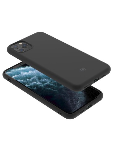 Celly LEAF custodia per cellulare 16,5 cm (6.5") Cover Nero