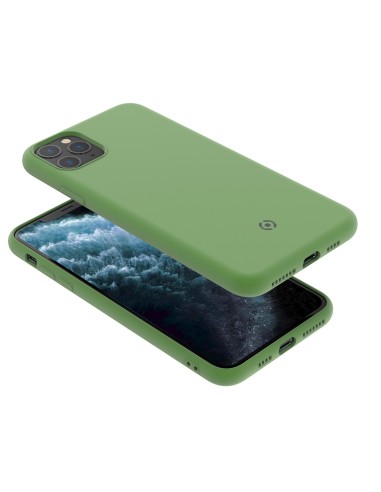 Celly LEAF custodia per cellulare 16,5 cm (6.5") Cover Verde