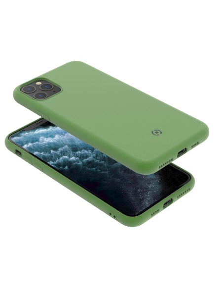 Celly LEAF custodia per cellulare 16,5 cm (6.5") Cover Verde