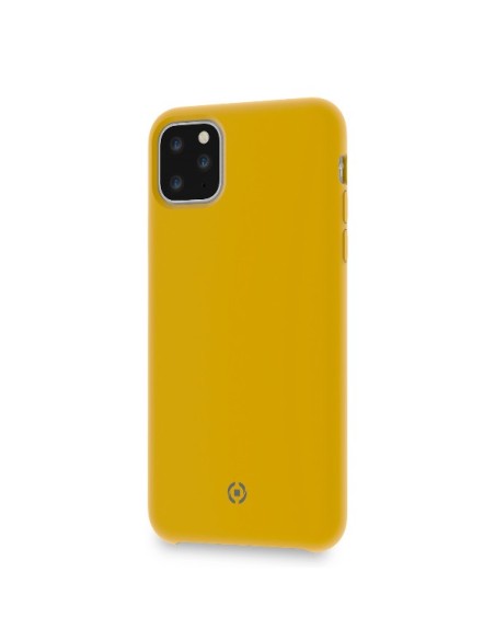 Celly LEAF custodia per cellulare 16,5 cm (6.5") Cover Giallo