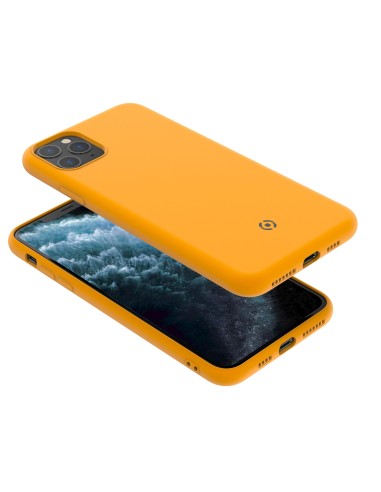 Celly LEAF custodia per cellulare 16,5 cm (6.5") Cover Giallo