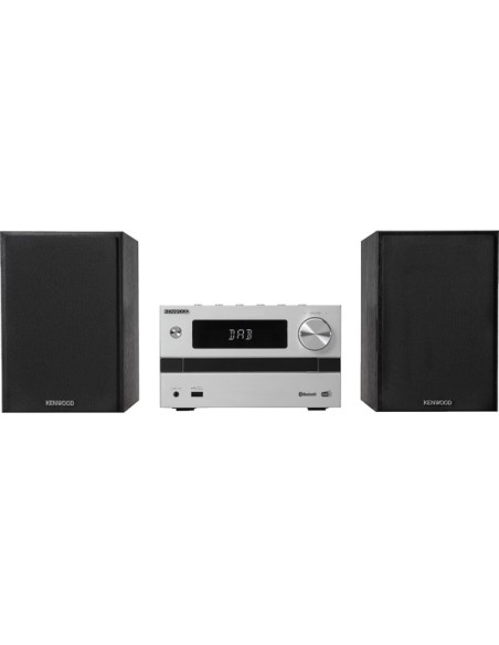 Kenwood M-720DAB set audio da casa Microsistema audio per la casa 25 W Nero, Argento
