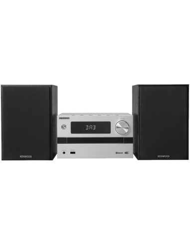 Kenwood M-720DAB set audio da casa Microsistema audio per la casa 25 W Nero, Argento