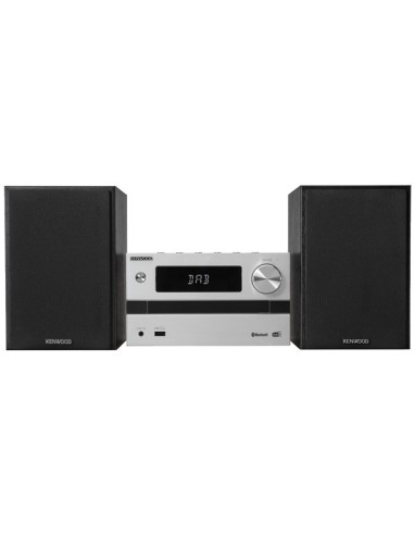 Kenwood M-720DAB set audio da casa Microsistema audio per la casa 25 W Nero, Argento