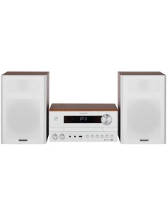 Kenwood M-820DAB Microsistema audio per la casa 50 W Bianco, Legno