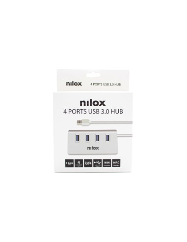 Nilox Hub 4 porte USB 3.0