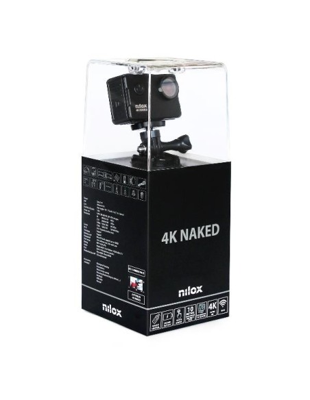 Nilox 4K NAKED fotocamera per sport d'azione 16 MP 4K Ultra HD CMOS 25,4   2,5 mm (1   2.5") 75 g