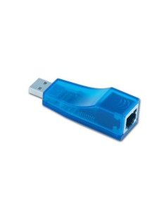 Nilox NXCON03 adattatore per inversione del genere dei cavi USB A RJ45 Blu