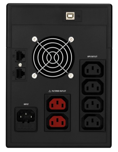 Nilox Premium Line Interactive Sinewave 2.000 gruppo di continuità (UPS) A linea interattiva 2 kVA 1400 W 4 presa(e) AC