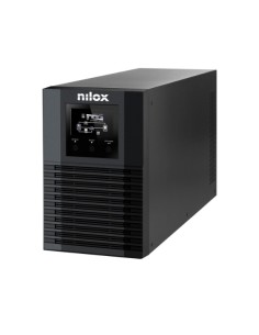 Nilox UPS PREMIUM ONLINE PRO 1500 VA gruppo di continuità (UPS) Doppia conversione (online) 1,5 kVA 1050 W 1 presa(e) AC 2