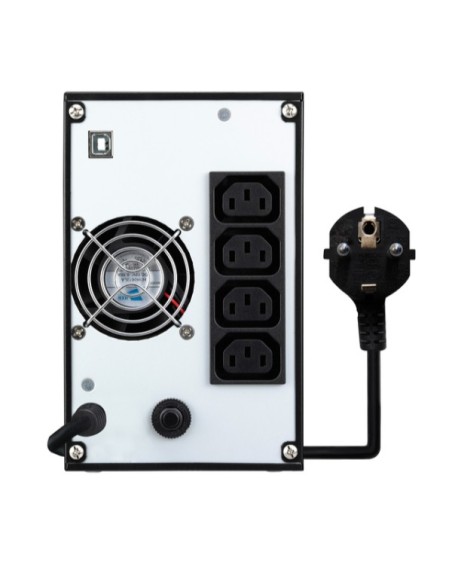 Nilox UPS PREMIUM ONLINE PRO 1000 VA gruppo di continuità (UPS) Doppia conversione (online) 1 kVA 700 W 1 presa(e) AC