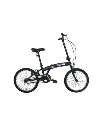 Nilox X0 Bicicletta da città Acciaio Nero