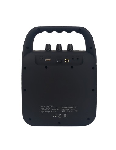 Celly PARTYBK altoparlante portatile e per feste Altoparlante portatile mono Nero 10 W