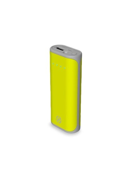 Celly PBD5000LG batteria portatile Ioni di Litio 5000 mAh Giallo