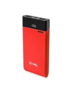 Celly PBPOP5000RD batteria portatile Ioni di Litio 5000 mAh Nero, Rosso