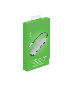 Celly Prohub USB 3.2 Gen 1 (3.1 Gen 1) Type-C Argento 2
