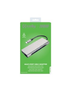 Celly Prohub USB 3.2 Gen 1 (3.1 Gen 1) Type-C Argento 2
