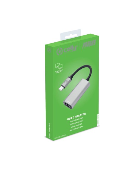 Celly PROUSBCHDMIDS adattatore grafico USB Argento